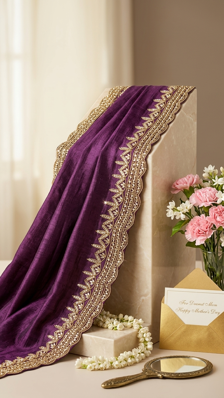 Zarkhan Diamond Work Fashionable Saree